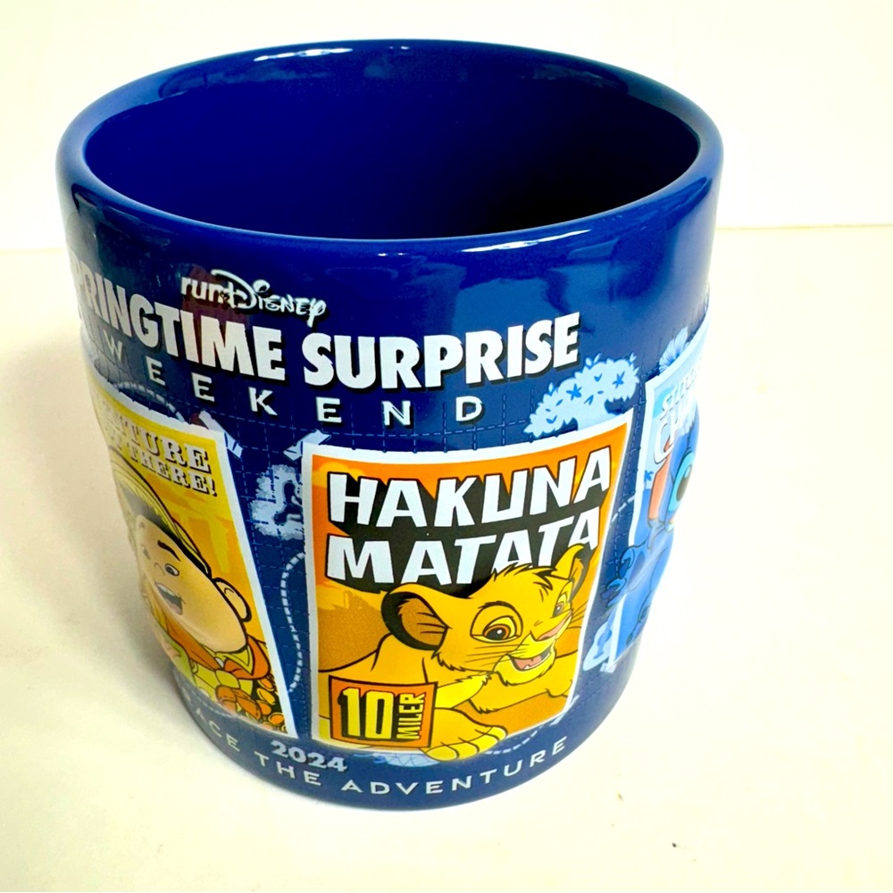Walt Disney World RunDisney Mug. Run Disney Springtime Surprise Marathon